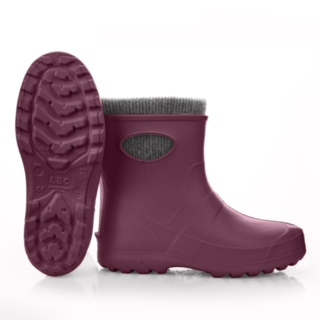 Ultralight Ankle Boot Ladies Burgundy
