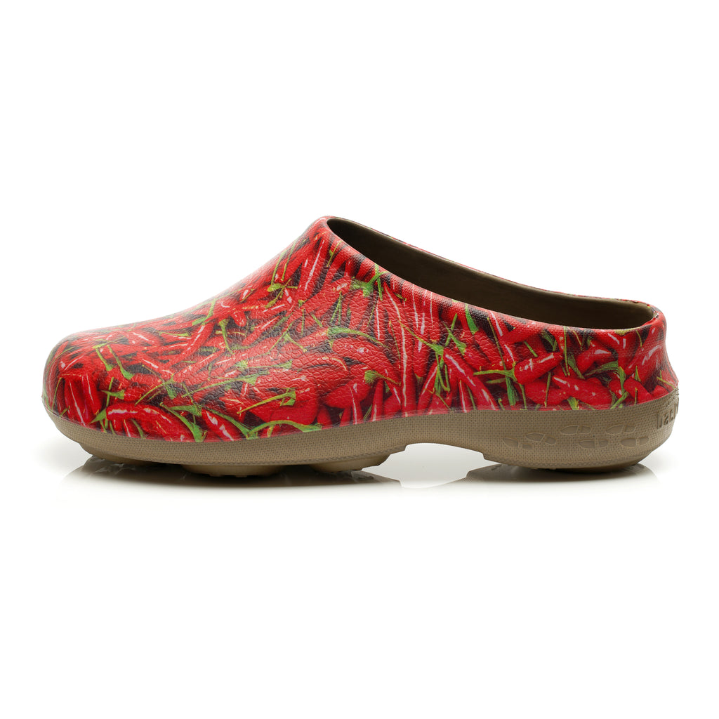 chilli pepper gadening clog on a white background product image 