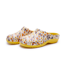 Load image into Gallery viewer, Daisy Lemon Garden Clogs Backdoorshoes®