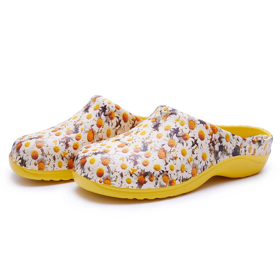 Daisy Lemon Garden Clogs Backdoorshoes®