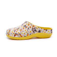 Load image into Gallery viewer, Daisy Lemon Garden Clogs Backdoorshoes®