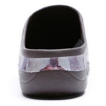 Load image into Gallery viewer, Blue Tree Camo Ladies Garden Clogs Backdoorshoes®