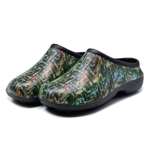 Tweed Chunky Tread Clogs