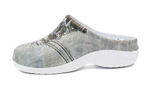 Load image into Gallery viewer, Washed Denim Canvas Garden Clogs Backdoorshoes®