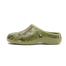 Load image into Gallery viewer, Green Camo Ladies Garden Clogs Backdoorshoes®