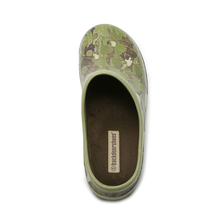 Load image into Gallery viewer, Green Camo Ladies Garden Clogs Backdoorshoes®