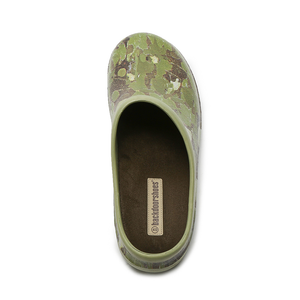 Green Camo Ladies Garden Clogs Backdoorshoes®