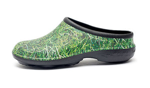 Grass Chunky Tread Clogs