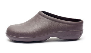 Just Brown Chunky Tread Clogs