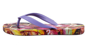 Autumn Leaves Ladies Flip Flops