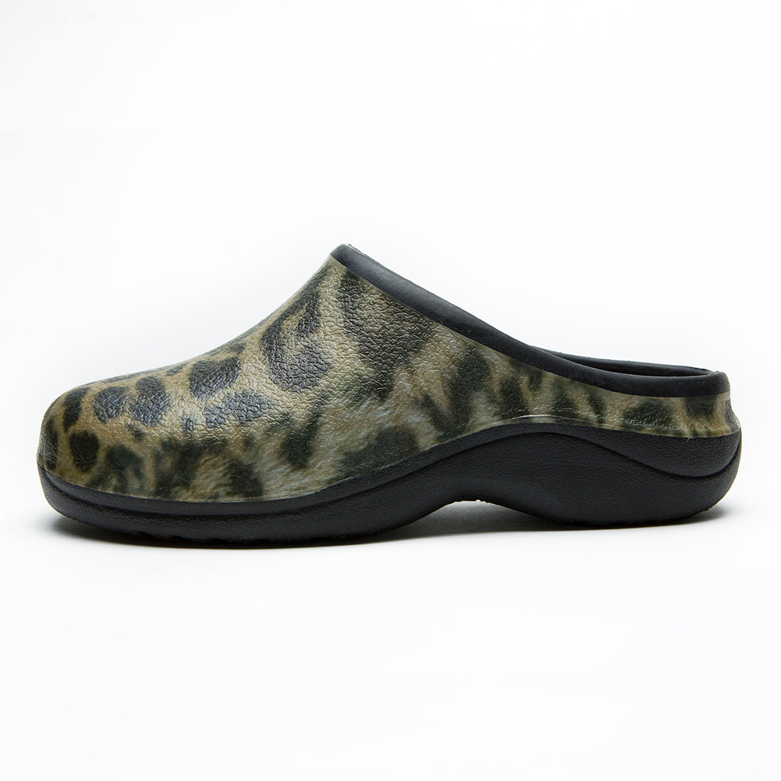 Leopard Garden Clogs Backdoorshoes® - CLEARANCE available in UK sizes 4,5 & 7 only