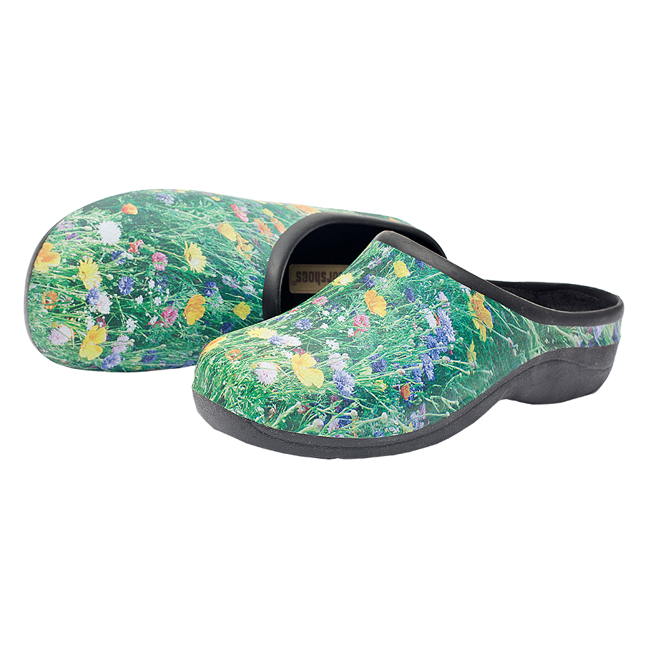 Meadow Garden Clogs Backdoorshoes® Backdoorshoes Ltd