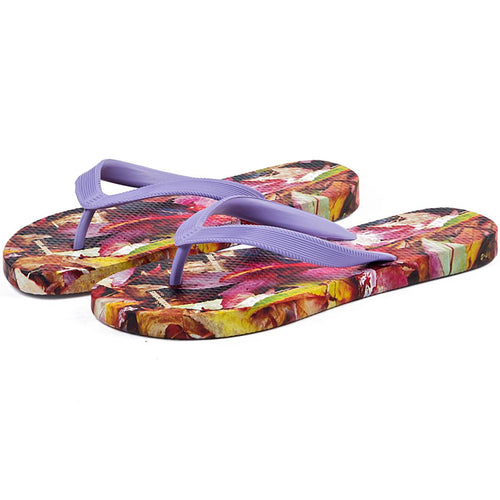 Autumn Leaves Ladies Flip Flops