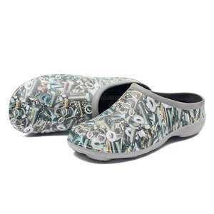 Nuts and Bolts Chunky Tread Clogs