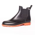 Load image into Gallery viewer, Jumpy Chelsea Boot  - Noir &amp; Orange